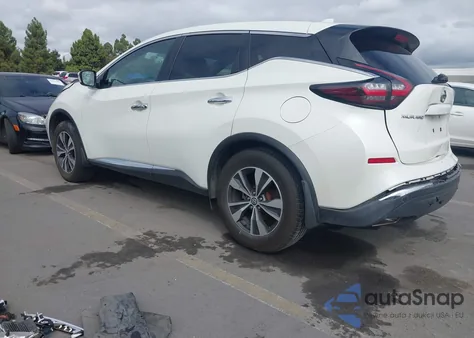 2020 Nissan Murano S Fwd z USA, uszkodzony, nr VIN 5N1AZ2AJ0LN149413